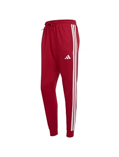 Pánské kalhoty Essential 3Stripes French Terry bordó model 22198214 - ADIDAS