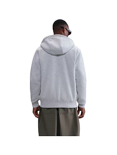 Pánská mikina s kapucí Club BB FZ Hoodie white  pánské model 22202537 - NIKE