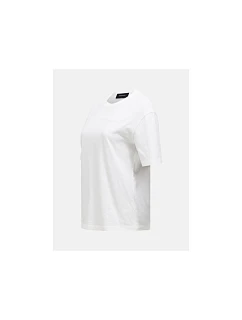 Tričko PEAK PERFORMANCE W Graphic Tee, bílé