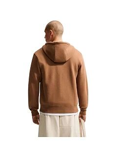 Pánská mikina Club BB FZ Hoodie světle hnědá model 22311069 270 - NIKE