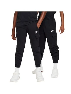 Dětské kalhoty Sportswear Club Fleece, černé, model 22311794 010 - NIKE