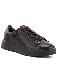 Černé semišové sandály na podpatku s  model 22317837 - Potocki