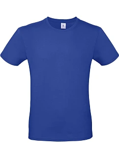 B&C #E150 Tričko 01.001T cobalt blue