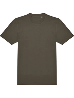 B&C Tričko z těžké bavlny khaki model 22444341