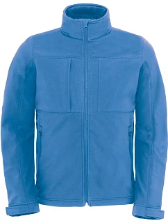 B&C Hooded Softshell /men Pánská 3-vrstvá softshellová bunda s kapucí model 22482918 azure