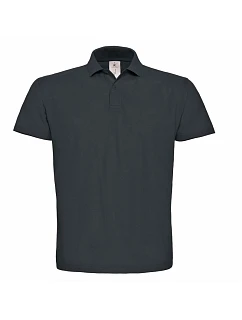 B&C ID.001 Piqué polo 01.ID01 anthracite