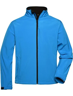 JN 135 Pánská 3vrstvá softshellová bunda model 22485613 aqua - Daiber