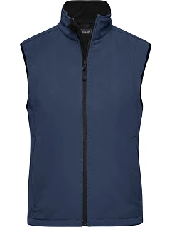 JN 138 Dámská 3vrstvá softshellová vesta model 22485736 navy - Daiber