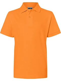 JN Dětské piqué polo 02.0 orange model 22436444 - Daiber
