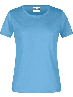 JN Dámské tričko z těžké bavlny 02.0 sky blue model 22437187 - Daiber