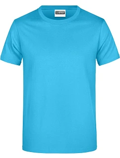 JN Pánské těžké tričko 02.0 turquoise model 22434921 - Daiber