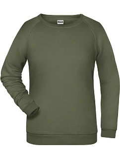 JN Dámská raglánová mikina 02.0 olive model 22437476 - Daiber