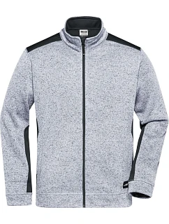 JN Pánská pracovní bunda pletený fleece Strong 02.0 white model 22492757 - Daiber
