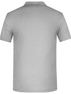 Daiber JN 874 Pánské pracovní bio piqué polo 02.0874 grey heather