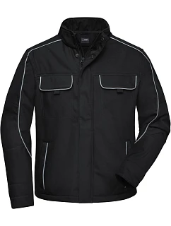 JN Pracovní softshellová bunda Solid 02.0 black model 22493288 - Daiber