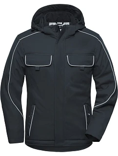 JN Pracovní softshellová bunda Solid 02.0 carbon model 22493328 - Daiber