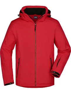 JN Pánská 3vrstvá zimní softshellová bunda 02. red model 22495085 - Daiber