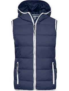 JN Dámská vesta 02. navy/white model 22495129 - Daiber