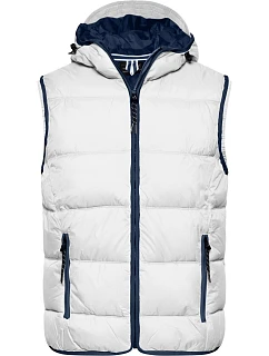 JN Pánská vesta 02. white/navy model 22495135 - Daiber