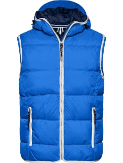 JN Pánská vesta 02. blue/white model 22495163 - Daiber