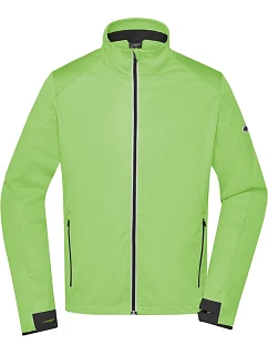 JN Pánská 3vrstvá sportovní softshell bunda 02. bright green/black model 22529940 - Daiber