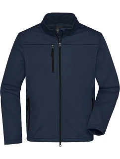 JN Pánská 3vrstvá softshellová bunda 02. navy model 22530816 - Daiber