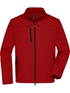 JN Pánská 3vrstvá softshellová bunda 02. red model 22530809 - Daiber