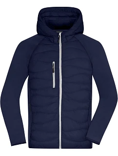 JN Pánská hybridní bunda 02. navy/navy model 22414999 - Daiber
