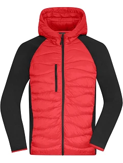 JN Pánská hybridní bunda 02. red/black model 22414986 - Daiber