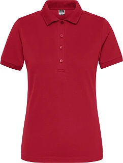 JN Dámské pracovní elastické bio polo Solid 02. red model 22531885 - Daiber