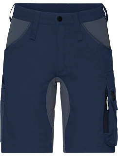 JN Pracovní elastické bermudy "Slim 02. model 22532227 - Daiber