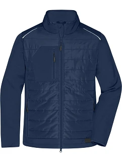 JN Pánská hybridní bunda 02. navy/navy model 22532675 - Daiber