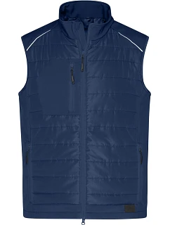 JN Pánská hybridní vesta 02. navy/navy model 22532775 - Daiber