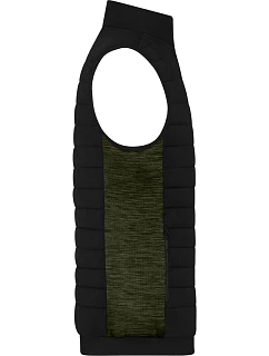Daiber JN 1864 Pánská vesta s podšívkou 02.1864 black/olive melange