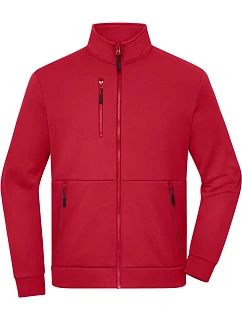 JN Fleecová bunda 02. red model 22460243 - Daiber