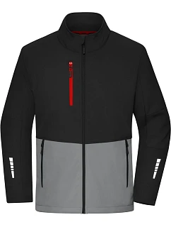 JN 3vrstvá softshellová bunda 02. grey model 22460372 - Daiber