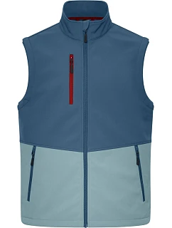 JN 3vrstvá softshellová vesta 02. deep blue model 22460426 - Daiber