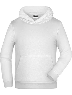 JN Dětská mikina s kapucí 02. white model 22413988 - Daiber