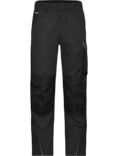 JN  Pracovní kalhoty Solid 02.X black model 22493172 - Daiber