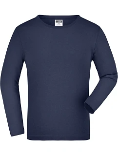 JN Dětské tričko s dlouhým rukávem 02. navy model 22493821 - Daiber