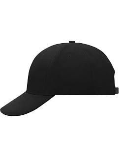 MB 16 6 panelová kšiltovka vyztužená model 22501801 black - Daiber