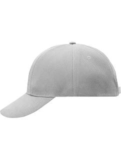MB 609 6 panelová vyztužená kšiltovka model 22507381 light grey - Daiber