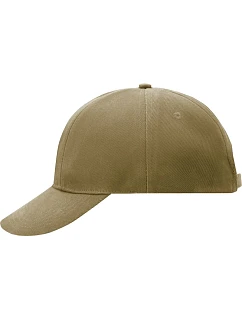 MB 609 6 panelová vyztužená kšiltovka model 22507383 dark khaki - Daiber