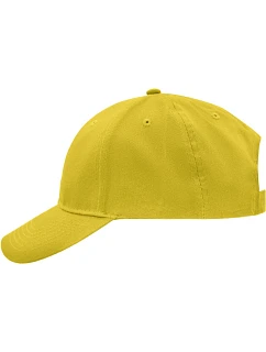 Daiber MB 6118 Broušená 6 panelová kšiltovka 03.6118 sun yellow