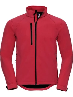 Pánská 3vrstvá softshellová bunda 10. classic red model 22466451 - Russell Athletic