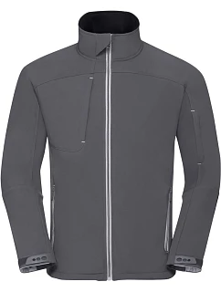 Pánská 3vrstvá softshellová bunda 10. grey model 22473258 - Russell Athletic
