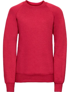 Dětská raglánová mikina 10. classic red model 22474592 - Russell Athletic