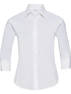 Elastická halenka s 3/4 rukávem 11. white model 22475604 - Russell Athletic