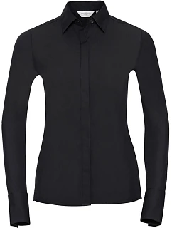 Elastická halenka s dlouhým rukávem 11. black model 22475963 - Russell Athletic