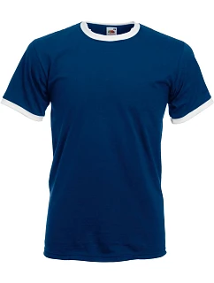 T tričko navy/white model 22496657 - Fruit of the Loom